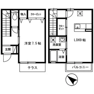 メゾン パシオンの間取り