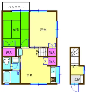 第16コーポ三京【2階】の間取り