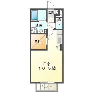 エスポワール【1階】の間取り