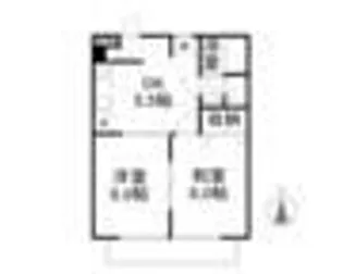 ピュアハイツ【1階】の間取り