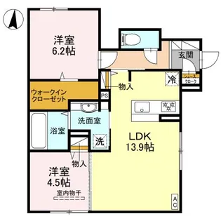プティ・パレ【1階】の間取り