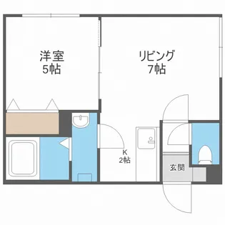 プルメリア栄通【4階】の間取り