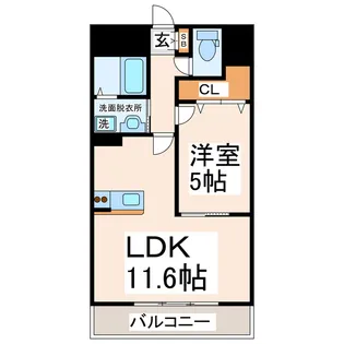 白山ヒルズ【2階】の間取り