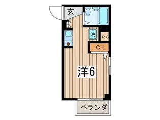 ミスタ- B ビル【4階】の間取り