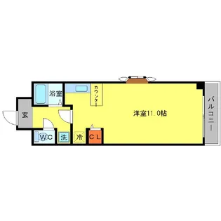 メゾン・ド・ボヌール【1階】の間取り