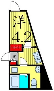 MAISON DE MACHIYA【1階】の間取り