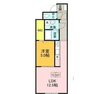 モデラート【1階】の間取り