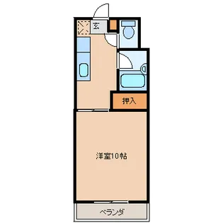 プラザ伏木(ふしき)【2階】の間取り