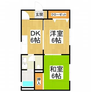 メゾン・ヒロ【2階】の間取り