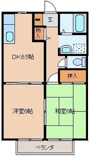 リ・カーヴ【1階】の間取り