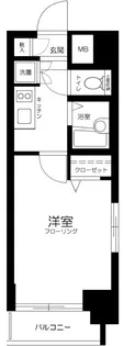 東京都中野区本町4【マンション】の間取り