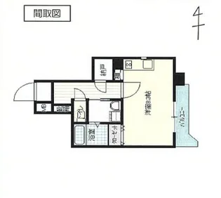 なかよしマンション塩上【3階】の間取り