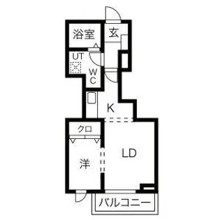 メリディアン多賀城笠神壱番館【3階】の間取り
