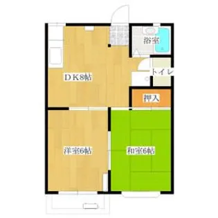 パラグレイスIII【1階】の間取り