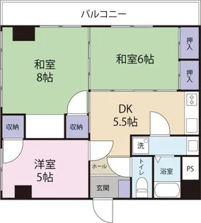伊藤ハイム【1階】の間取り
