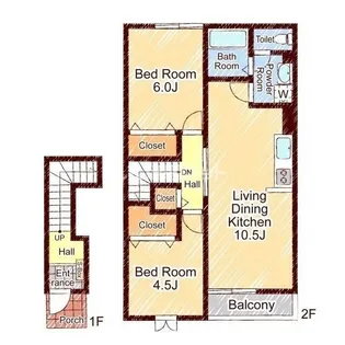 Sweet Home【2階】の間取り