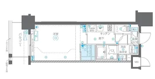 東京都台東区浅草橋4【マンション】の間取り