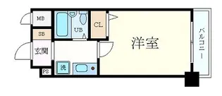 兵庫県神戸市中央区浜辺通6【マンション】の間取り