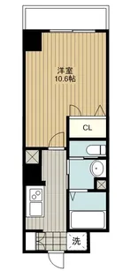 BUENA古町通5番町【4階】の間取り