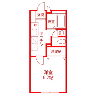 BLITS M【1階】の間取り