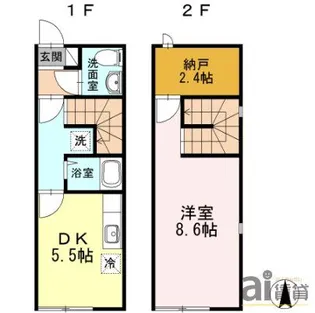 東京都西東京市東町4【一戸建】の間取り