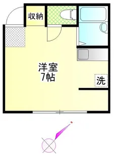 サニースポットII【1階】の間取り