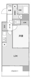 東京都江東区東陽1【マンション】の間取り
