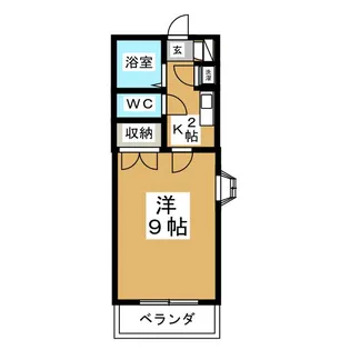 ワイレアヒルズ【2階】の間取り