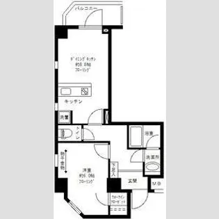 プライムアーバン白山【11階】の間取り