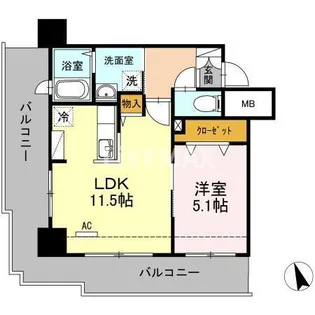 ブリスキューブ【2階】の間取り