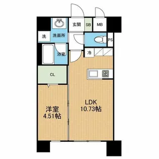 Prime蓮台寺【2階】の間取り