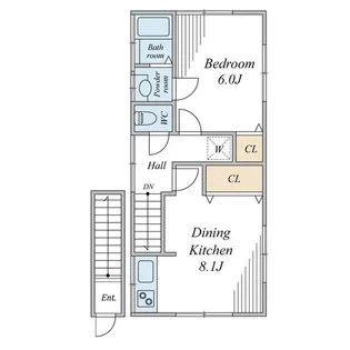 リンベルメゾン【2階】の間取り
