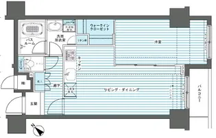 フェニックス新横濱参番館【9階】の間取り