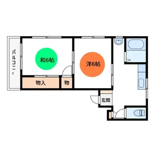 しゅんせいハイツIII【2階】の間取り