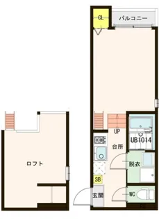 東京都葛飾区立石6【アパート】の間取り