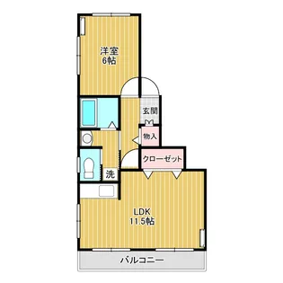 CPH【3階】の間取り