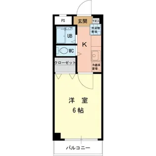 ハイムロアール【1階】の間取り