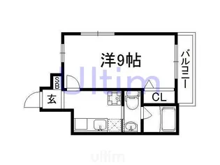 メゾンエクセル(イースト)【2階】の間取り