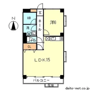 ミューゼハイム奥沢【2階】の間取り