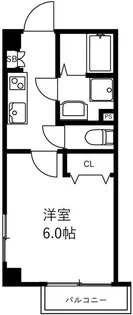 Smart space都立家政【2階】の間取り