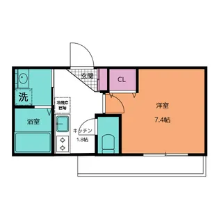 ベアート日吉【1階】の間取り