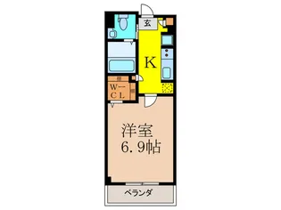 Ritz SQUARE ultima【1階】の間取り