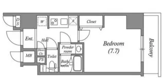 プレール・ドゥーク両国III【2階】の間取り