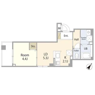 メゾン新和【3階】の間取り