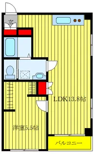 アパートメントハウスイマイ【3階】の間取り