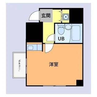 コパーズアプト戸部【4階】の間取り