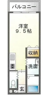 さくらマンション【2階】の間取り