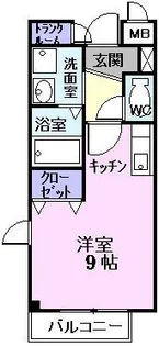 サン・アベニュー【3階】の間取り