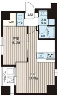 エスタート両国(旧ディームス両国)【2階】の間取り