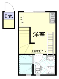 コルモ糀谷【2階】の間取り